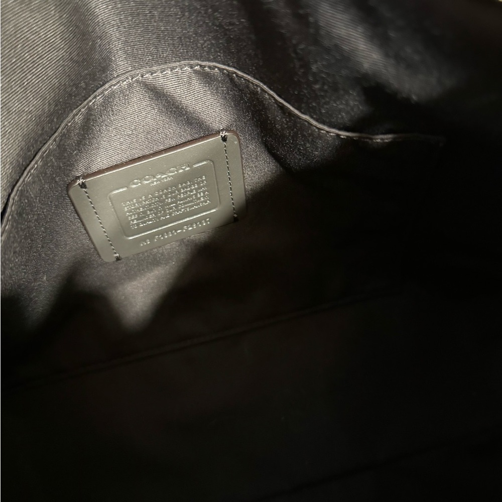Coach gold leather handbag - Picture 15 of 16